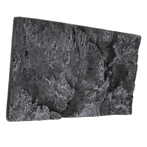 SUPVOX 3D Natural Stone Background for Reptile Tank Turtle Aquarium Accessories
