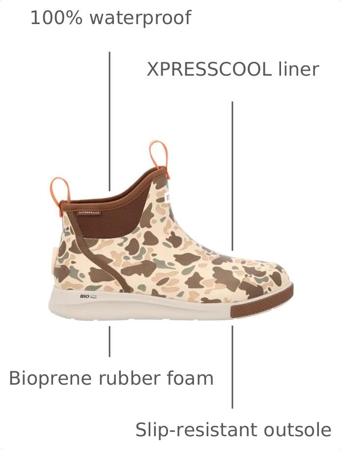 Image of XTRATUF Men's Ankle Deck Boot Sport