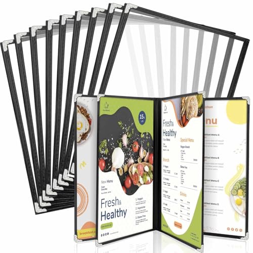 Couverture de menu A4 protégeant vos pages des taches pour restaurant et bistrot