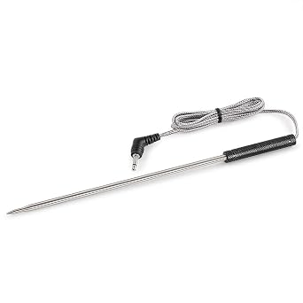 Official TempPro Stainless Steel Probe Replacement Stainless Meat Probe for TP25,TP27 BlackPreviously ThermoPro