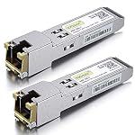 10Gtek – [2 Stück] 10Gtek für Ubiquiti UniFi 1Gb SFP RJ45 Transceiver