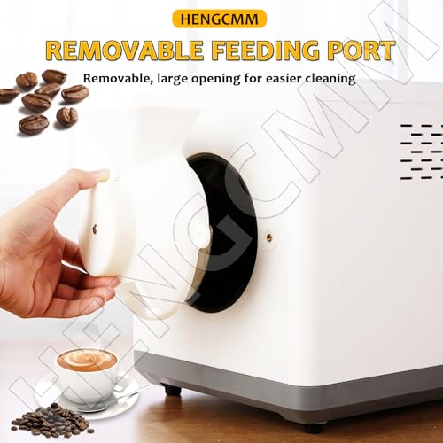 Electric Home Coffee Roaster Machine with Timer - 1.5kg Capacity Drum Roasting for Beans, Nuts, and Chestnuts - Image 4
