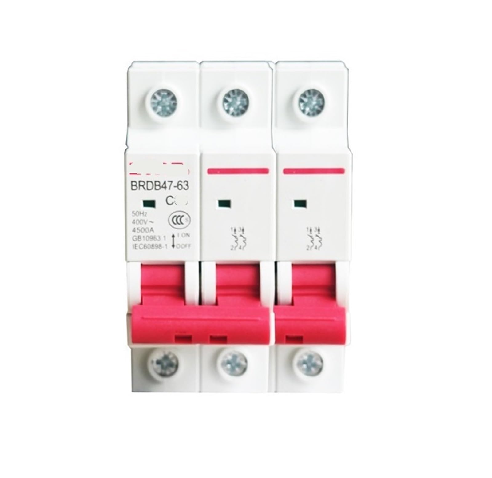 JNVFTCUX DZ47 air Switch 3P Small Circuit Breaker 6-63A Low Voltage(DZ47-3P-63A)