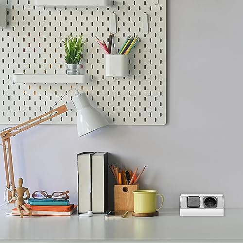 Ciabatta elettrica in alluminio con interruttore