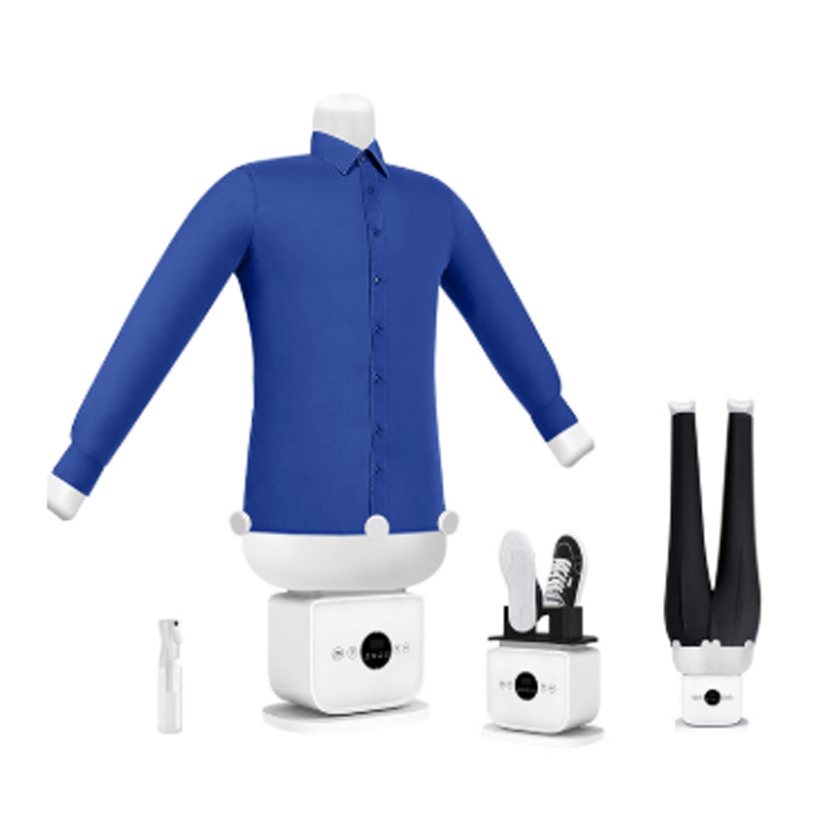 Macchina da Stiro Automatica con Tempo E Temperatura Regolabili, Stiratura A Vapore Rapida per Tutti I Tipi di Tessuto, Perfetta per Camicie, Pantaloni, Vestiti E Scarpe A