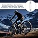 PATIKIL Bike Wheel Reflectors, 8 Pcs Plastic Universal Rectangle Safety Bicycle Wheel Rim Reflective Warning Reflective for Trailer Mountain Bike Bicycles Night Riding, White