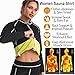 Vuirrm Sauna Shirt for Women, Women's Workout Top Long Sleeve Burn Fat Tummy Control Neoprene Corset Sweat Slimming Body Shaper,S,Black