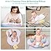 MIIMER 4-in-1 Tummy Time & Nursing Pillow with High, Firm, Large Area, Detachable Seated Support Cushion, Removable and Machine Washable Slipcovers, Baby Play Mat and Toys 0-24 Months