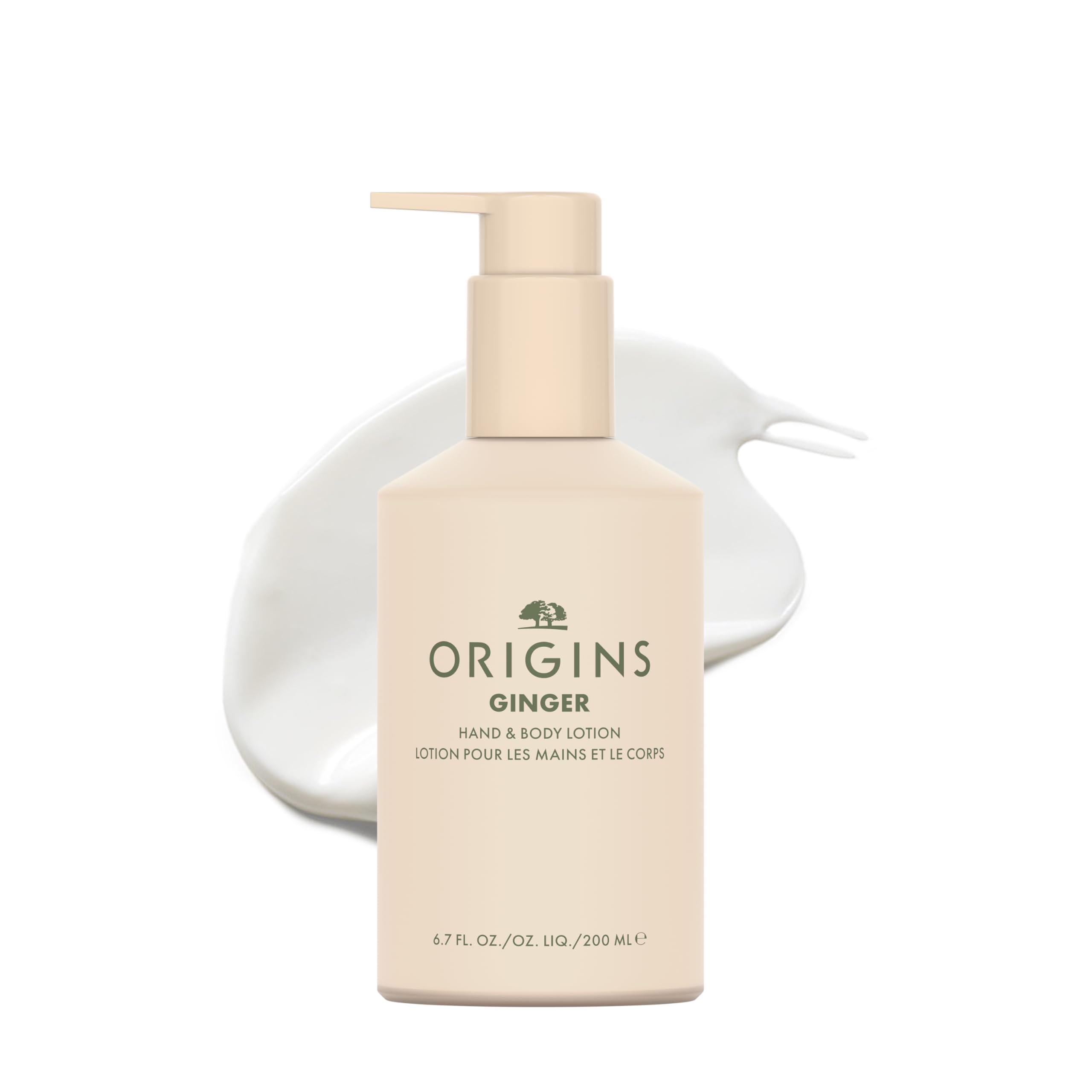Origins Ginger Hand & Body Lotion | Spendet Feuchtigkeit und macht die Haut weich | Mit Vitamin E und Aloe Vera