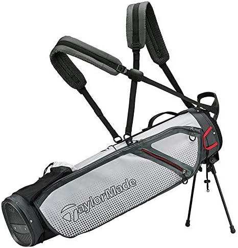 Taylor Made 2020 Quiver Ultra Lite Golf Stand Bag Grey/Black