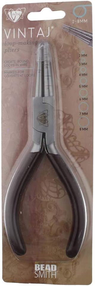 The Beadsmith Vintaj Loop Rite Pliers – Make Perfect Wire Loops in 7 Sizes (2–8mm), Jewelry Making Tool for Jump Rings, Charms & Consistent Wire Wrapping - Image 7