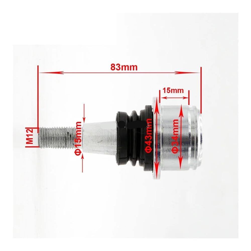 Can-Am Oberes unteres Kugelgelenk-Set passend für Schwingarm ATV UTV QUAD Maverick Max Outlander 1000