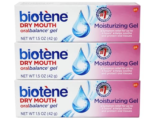 Biotene Oralbalance Dry Mouth Moisturizer Gel 1.50 oz (Pack of 3)