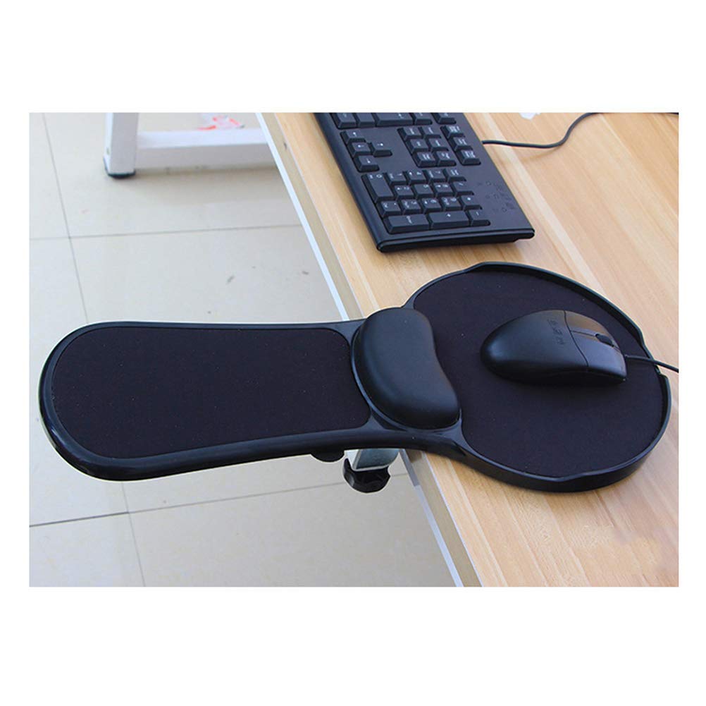 Premium regulowany podłokietnik do zagłówka na nadgarstek, biurko i krzesło Dual Purpose Attachable Home & Office – ergonomicznie ukształtowana podkładka pod mysz
