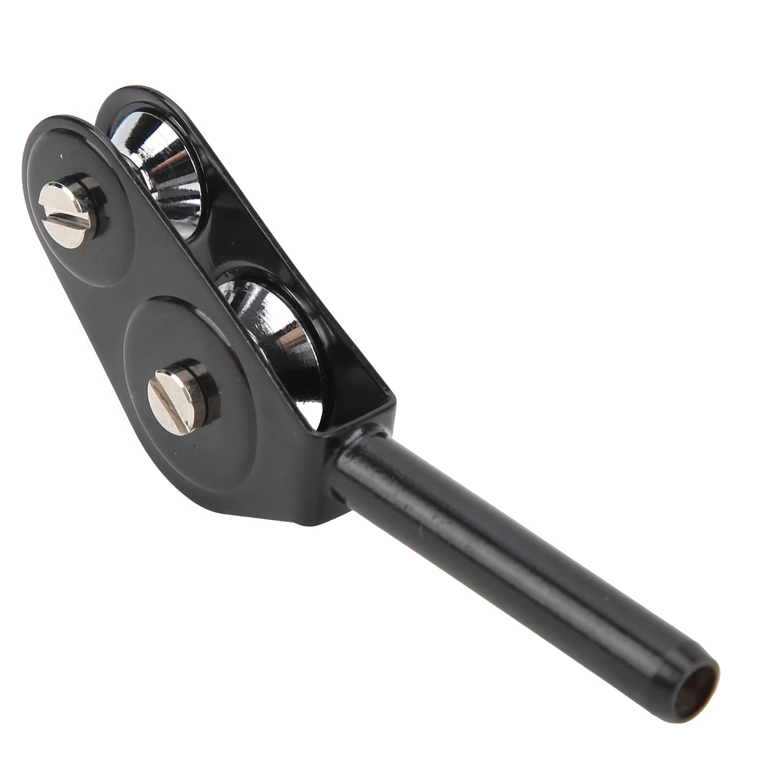 Srliya Anillo de Polea de Doble Rodillo para Caña de Pescar, Punta Guía, Herramienta de Pesca con Curricán para Barcos con Construcción (4,0 mm)