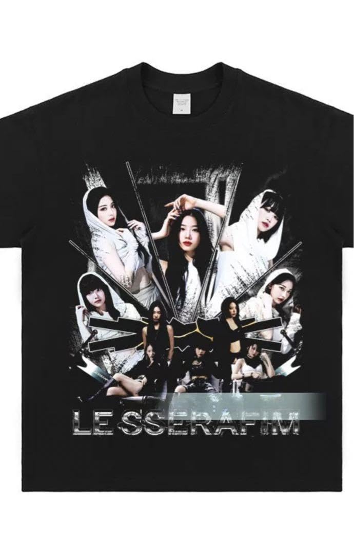 Amazon.co.jp: LE SSERAFIM ルセラフィム Tシャツ Lサイズ : おもちゃ