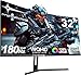 Minifire Gaming Curved Monitor 32 Zoll 180Hz, 2K WQHD(2560 x 1440), 1500R,1ms(MPRT), AMD FreeSync, sRGB 125%, VESA，2xHDMI 2.0 / 2xDP (180Hz), Augenpflege - MFG32C3Q
