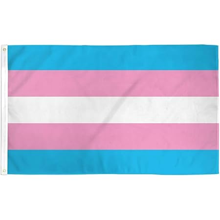 Amazon Com Transgender Flag Pride Lgbtqa 3 X 5 Feet 36 X 60 Inches Polyester Two Metal Grommets Flagpole By Jasper Merchandise