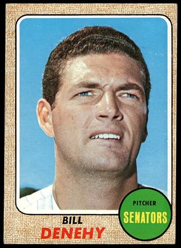 1968 Topps #526 Bill Denehy Washington Senators (Baseball Card) VG/EX Senators
