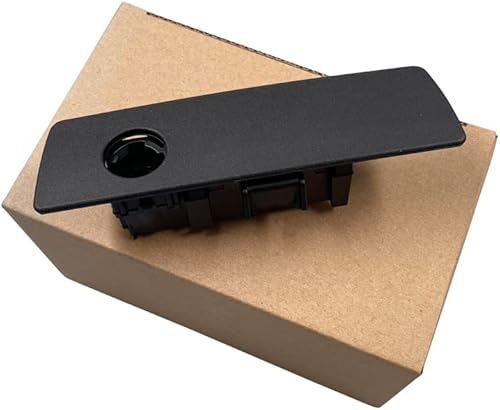 Miniatura 3 de Pestillo negro para guantera, mango abierto compatible con Jeep Wrangler 2007-2018 05-10 Jeep Grand Cherokee 06-10 Commander