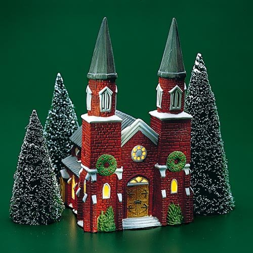 Amazon.com: DEPT 56 DICKENS VILLAGE BRICK ABBEY RETIRED #65498
