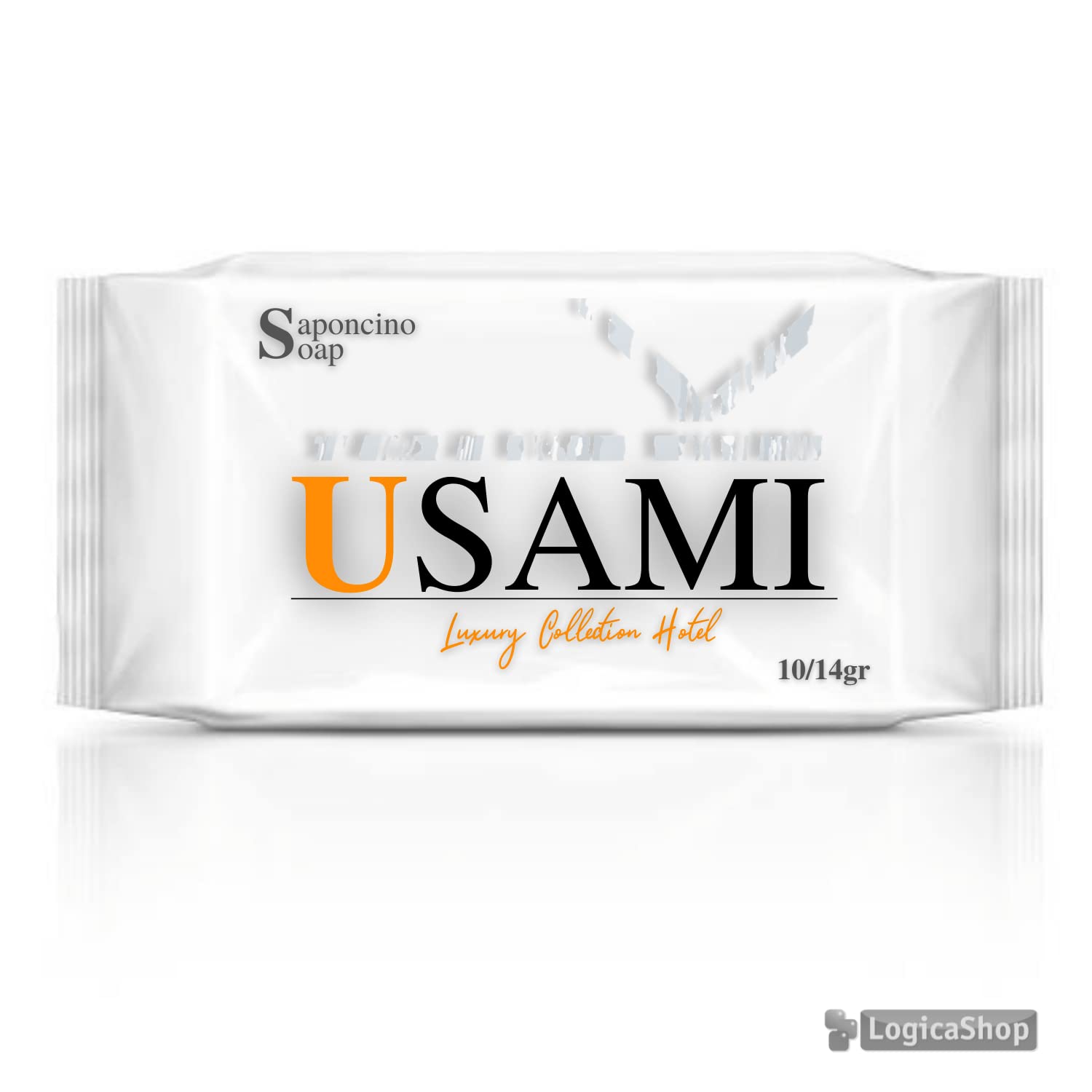 LogicaShop USAMI Saponette Monouso Hotel, B&b, Alberghi, Kit Cortesia Bagno 14gr (200)