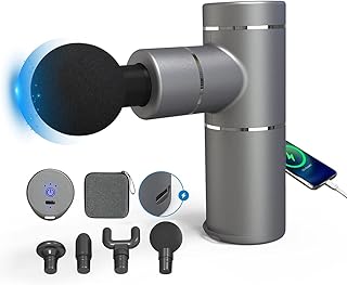 Massage Gun Percussion Muscle Massager for Neck and Back's Pain Relief of Athletes Electric Deep Tissue Massagers Handheld...