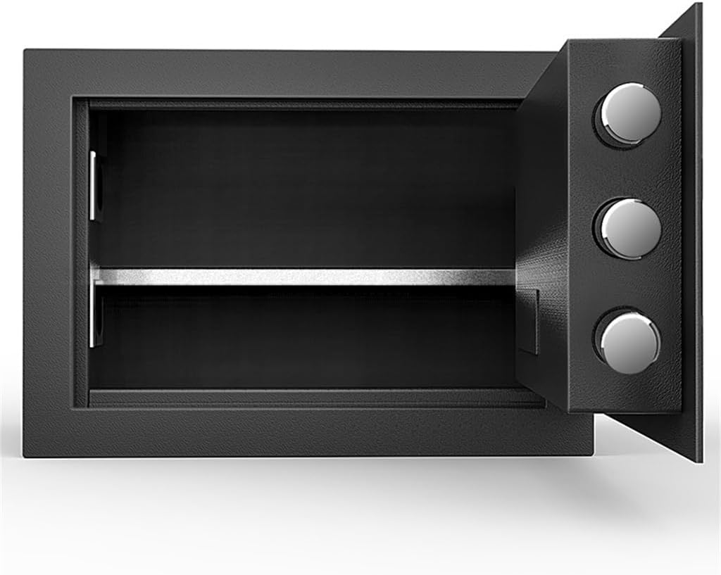 Safe Deposit BoxSmall Household Mini Wall LockerDouble Alarm Box