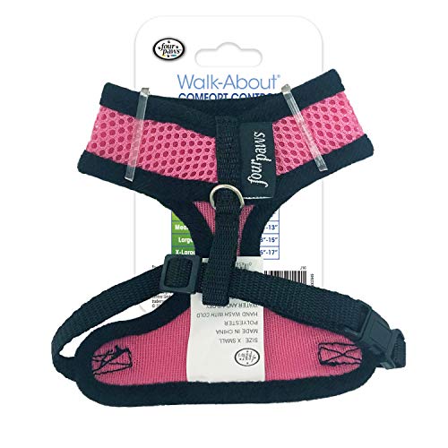 Image of Four Paws Comfort Control Dog Harness Pink Extra Small