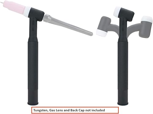 Miniatura 6 de SÜA - Cuerpo de cabeza de antorcha TIG serie 9 - 125 amperios - Refrigerado por aire - Modelo WP-9