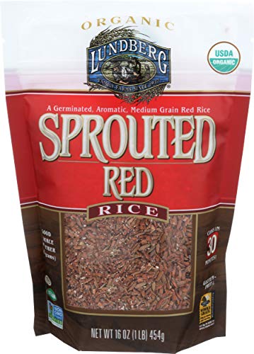 Lundberg Family Farms Organic Sprouted Red Rice, 16 Ounce (Pack of 1)
