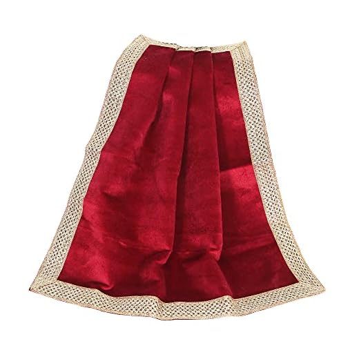 Indian Consigners Red Velvet Cloth