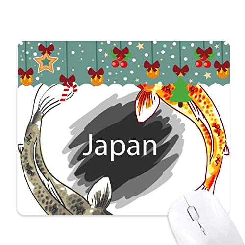 Mouse pad de juego con tótem de Japón, tapete protector de goma antideslizante para oficina