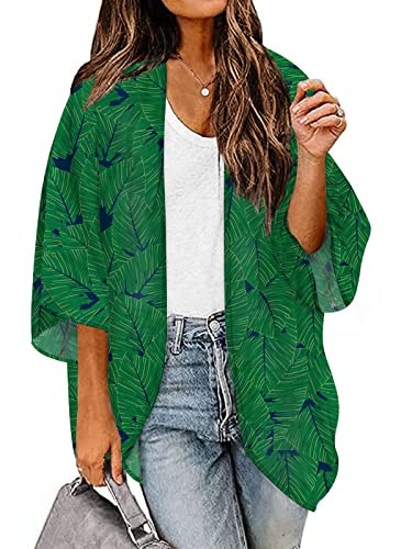 Image of BB&KK Women's Floral Kimono Summer Short Cover Ups Tops
