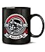 Produktbild Golebros Biker Born to be Wild 4815 Fun Tasse Becher Kaffeetasse Kaffeebecher Motorrad Biker Chopper Motorbike Männer Herren Zubehör Accessoires Bike Schwarz
