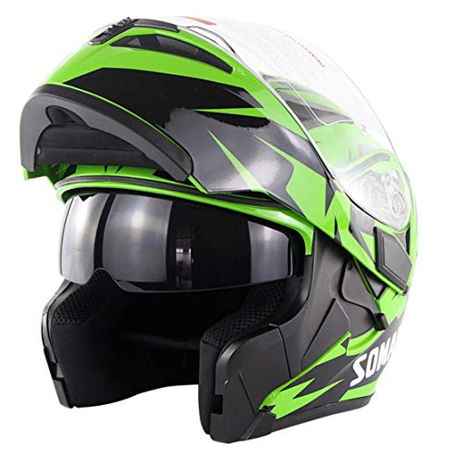 Casque modulable SM955 ATK doté d'une doublure amovible et d'une serrure portative