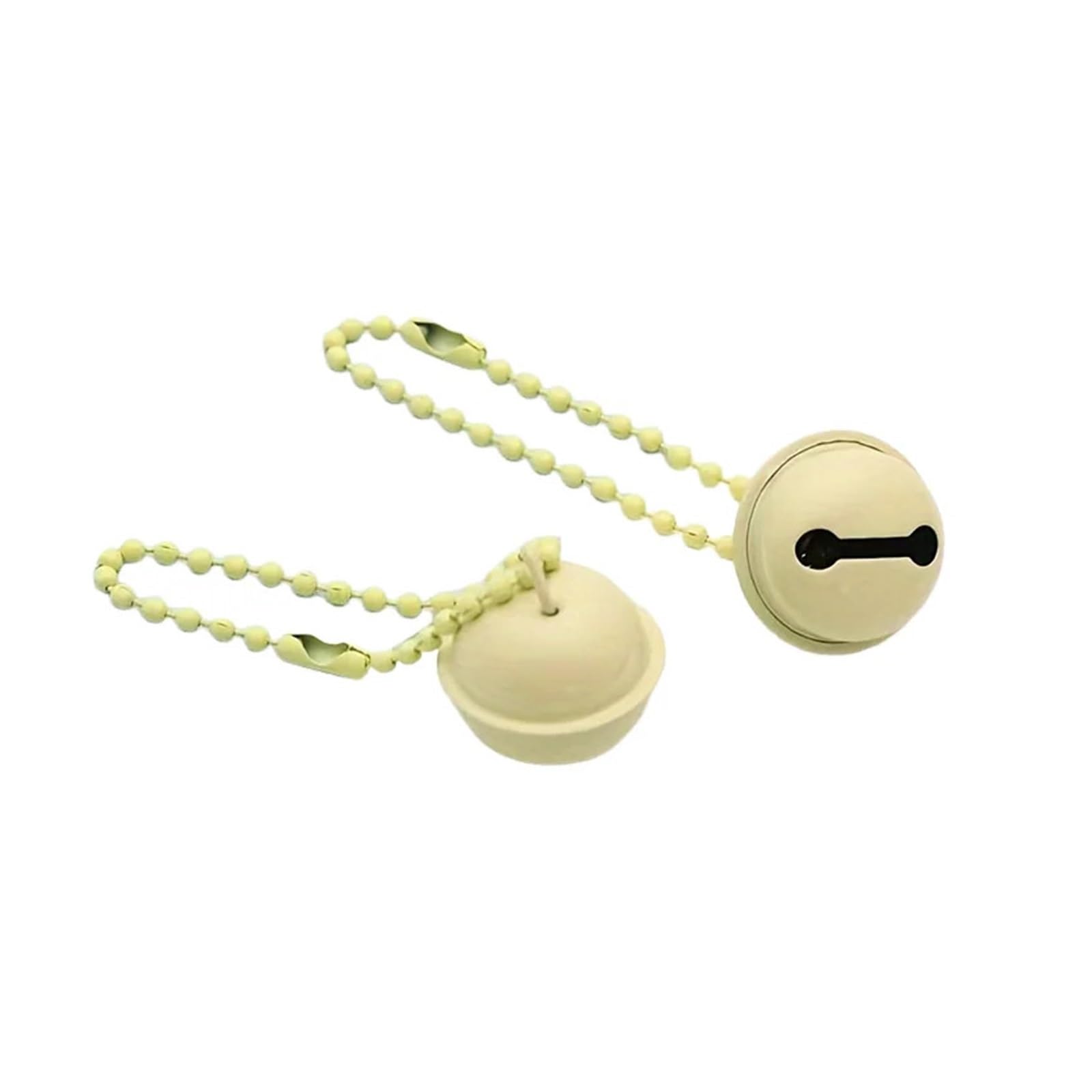 Christmas Bells 50pcs Bead Chain Bell Keychain Pendant Diy Colorful For Suitcase Box Bag for Christmas Decor