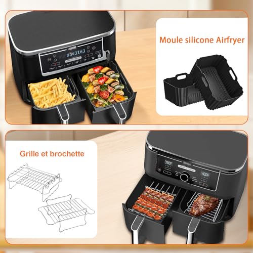 Accessoires Air Fryer Ninja Double Stack XL SL400EU 21 pcs