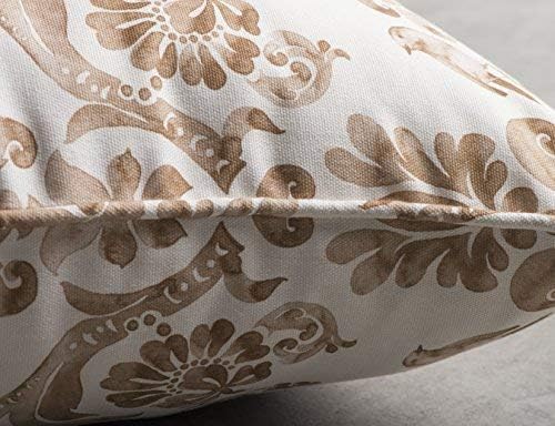 Miniatura 9 de Maison d' Hermine Allure - Funda de cojín decorativa 100 % de algodón para sofá, sillón, dormitorio, hogar, sala de estar (18 x 18 pulgadas)