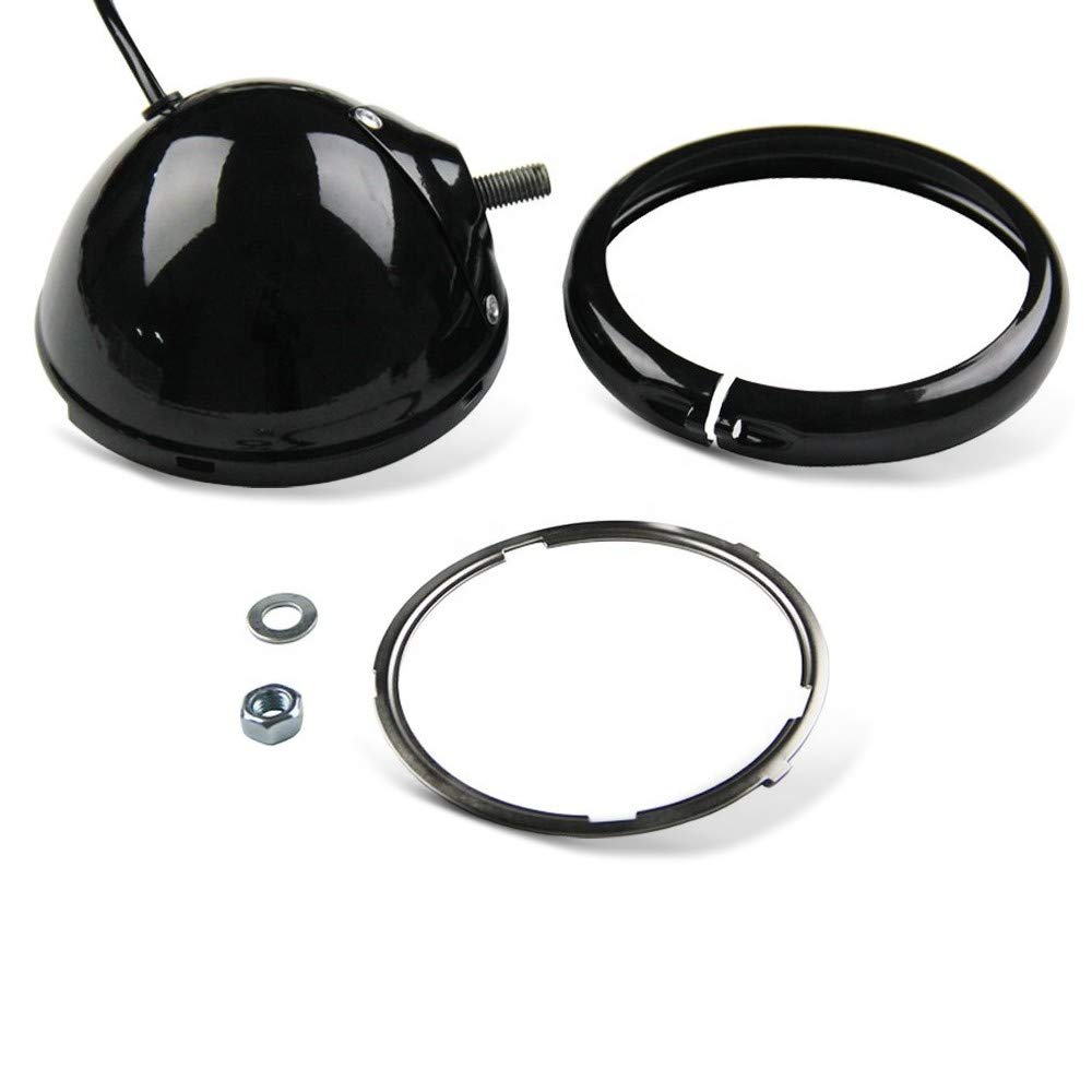 Boîtier Phare LED 5,75 Pouces Chrome Pour Suzuki Intruder VS 1400 / 600 - Craftride Neuf
