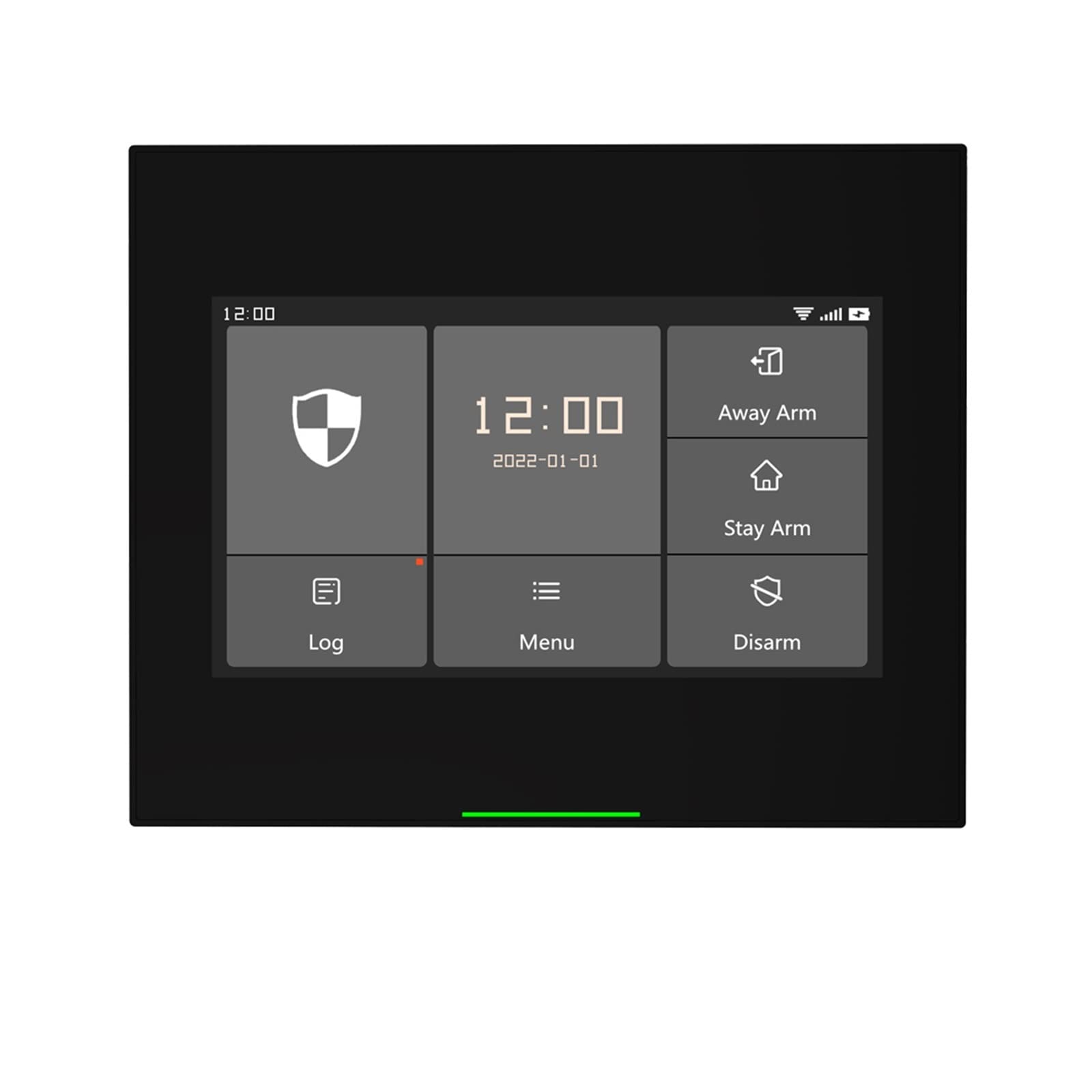 Alarmas para Casa, Wifi HD Smart Sistema de alarma de seguridad for el hogar Kit inalámbrico IR Control remoto del detector de la puerta del sensor de la puerta de alarma de la alarma(Host)