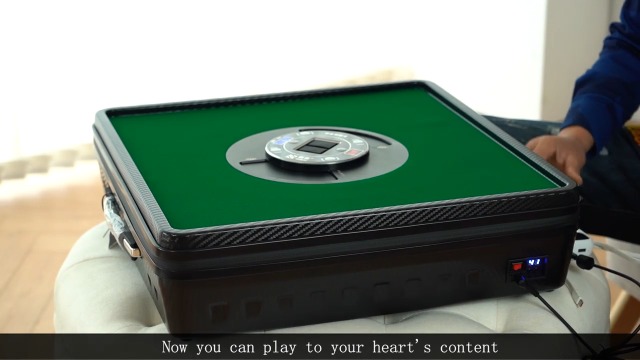 Amazon.com: Lighluxstly Portable Automatic Mahjong Machine w/ 144