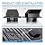 Hon&Guan 6 Inch Roof Vent Cap?Upgraded Airflow Roof Vents for Houses Watertight Galvanized Steel Roof Exhaust Vent for Ventilation System-with Damper