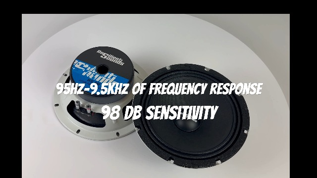 Amazon.com: Resilient Sounds RS 8M 275w rms 4ohm 8
