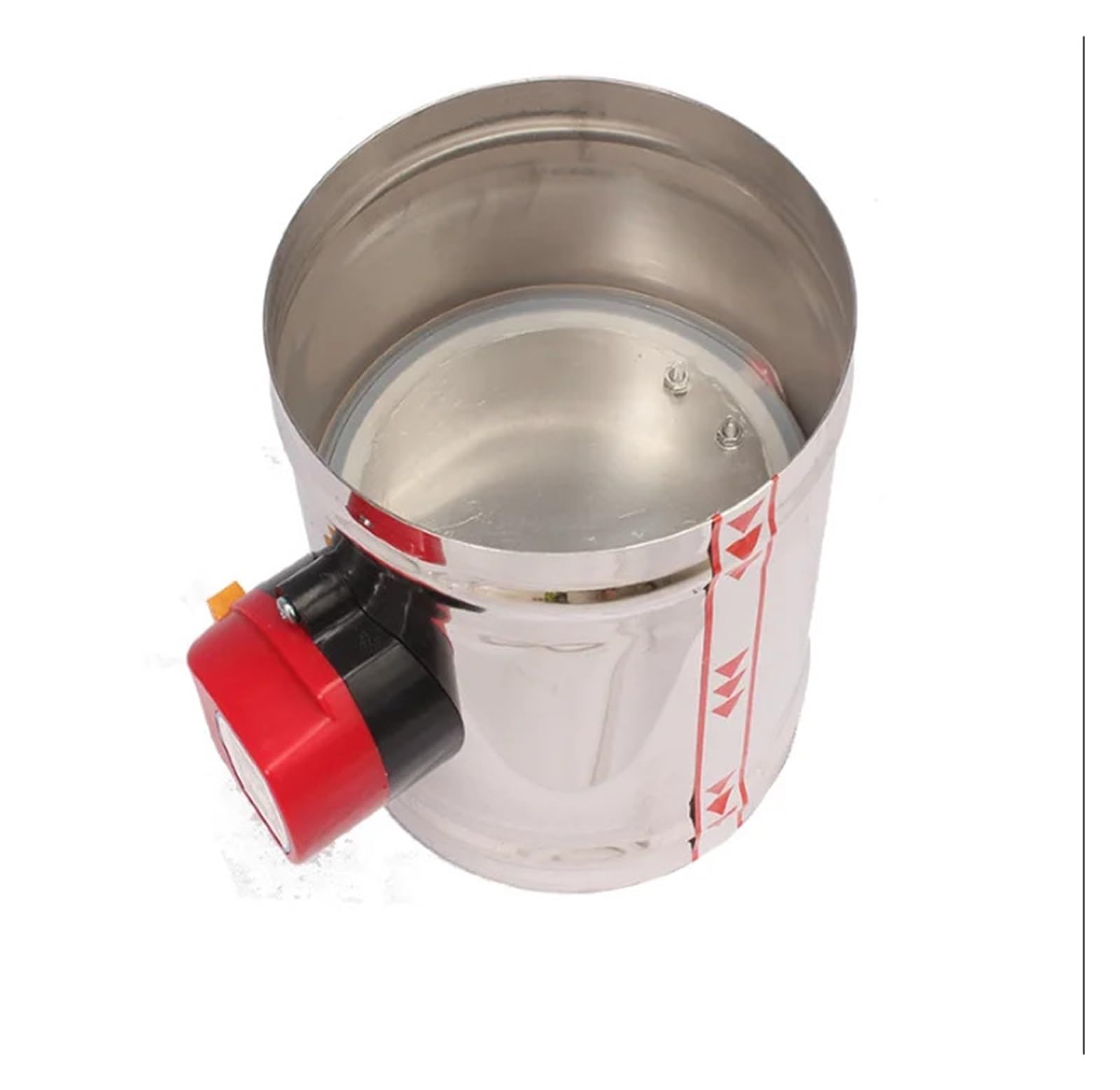 Valvola di ritegno motorizzata 100-400 mm, valvola HVAC elettrica, condotto dell'aria elettrico, ammortizzatore motorizzato per valvola di ventilazione con azionamento 1N/14N, AC220V, AC24V, DC12V
