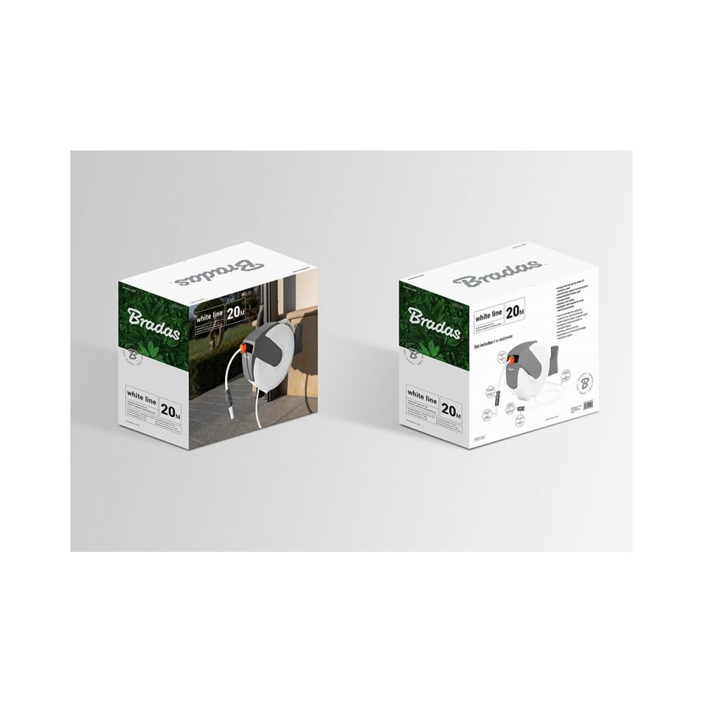 Preis-Zone Enrouleur automatique de tuyau d'arrosage 1/2" 20 m 1656