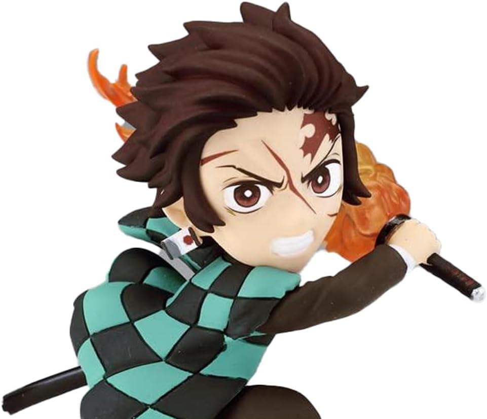 Bandai demon slayer kimetsu no yaiba volume 4 world collectable figure, multicolor
