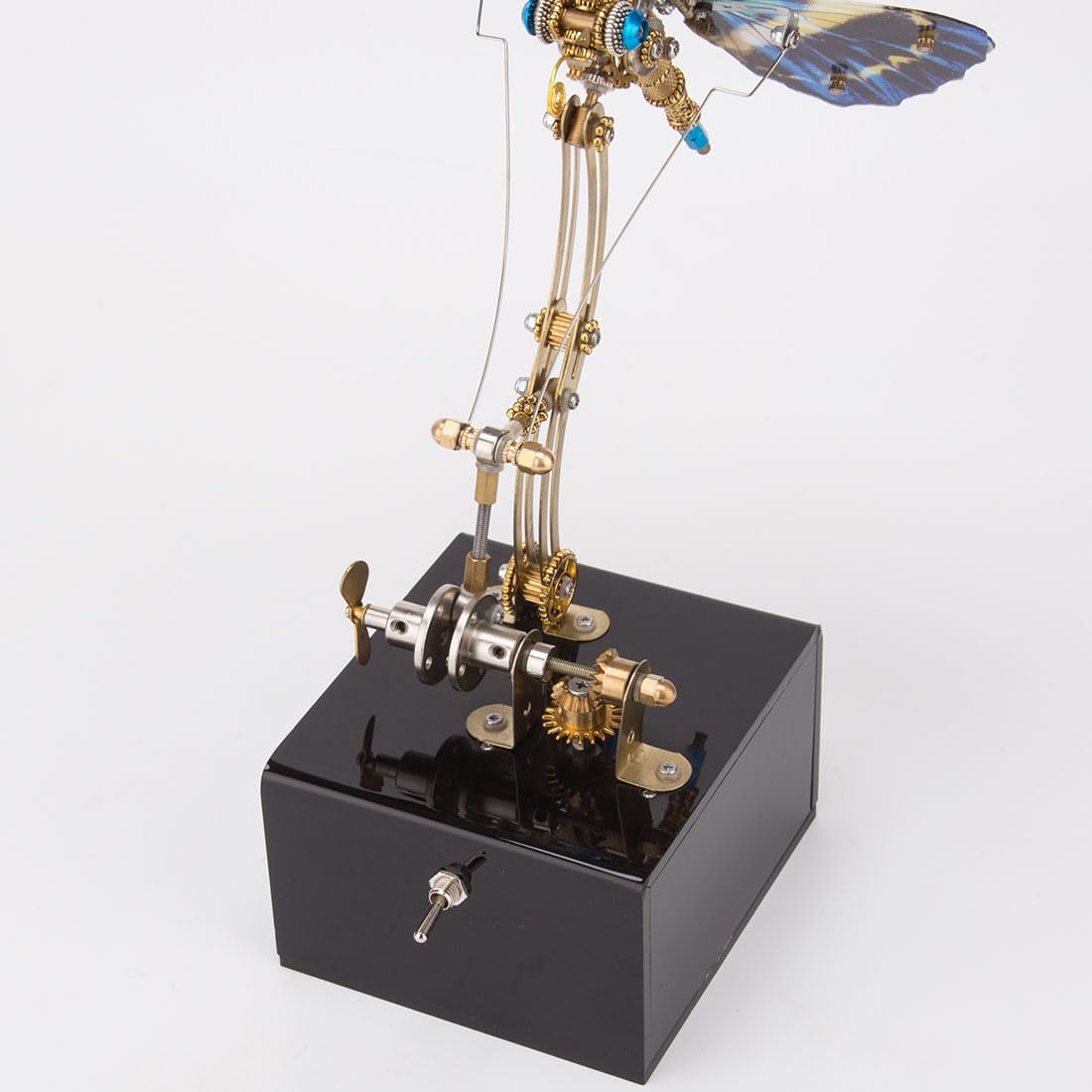 Steampunk - Puzzle in metallo 3D per adulti, con farfalla, 300 pezzi, per il montaggio fai da te