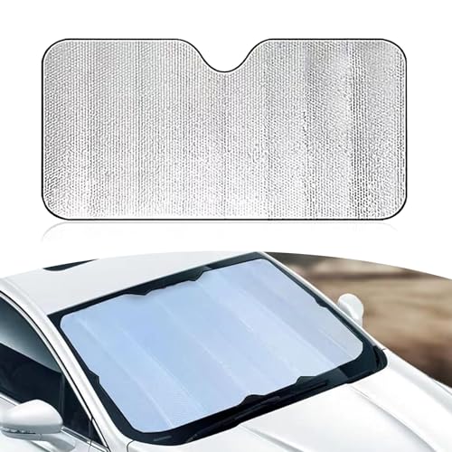Crynod 1 PC Car Front Sunshade, 51.18" x 23.62" Thickened