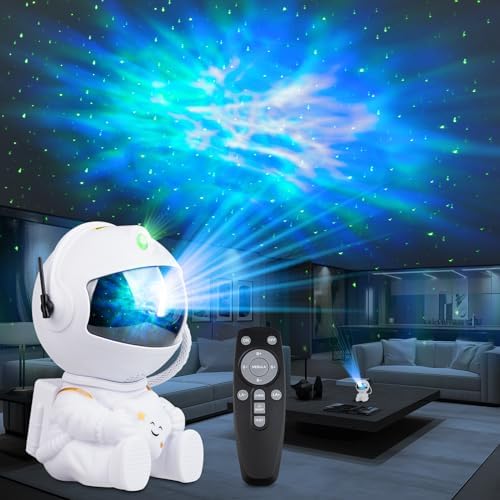 Projecteur Astronaute 360° avec Télécommande